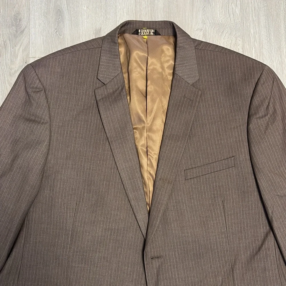🔥BUNDLESALE Mens 48R Caravelli Italy Oxford sports coat suit jacket blazer